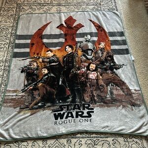 Star Wars Rogue One fleece throw blanket